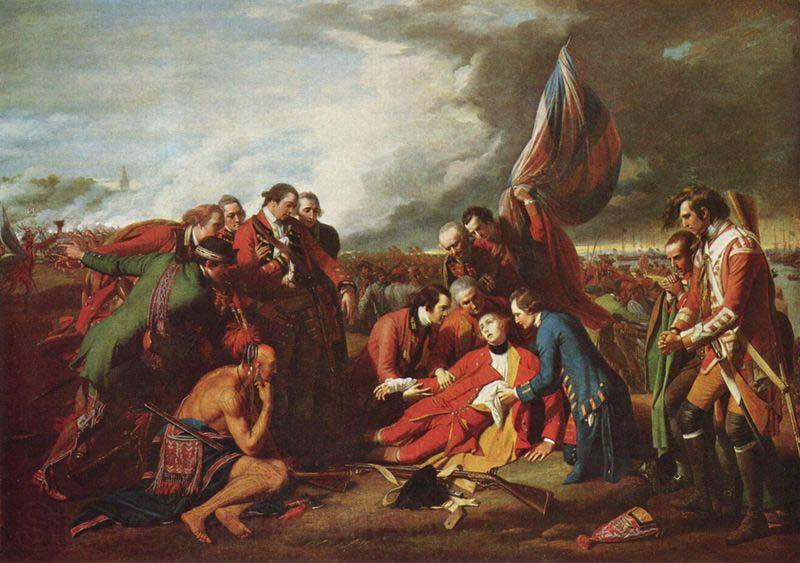 Benjamin West The Death of General Wolfe,